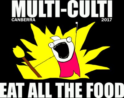 Multi-Culti Eat Food